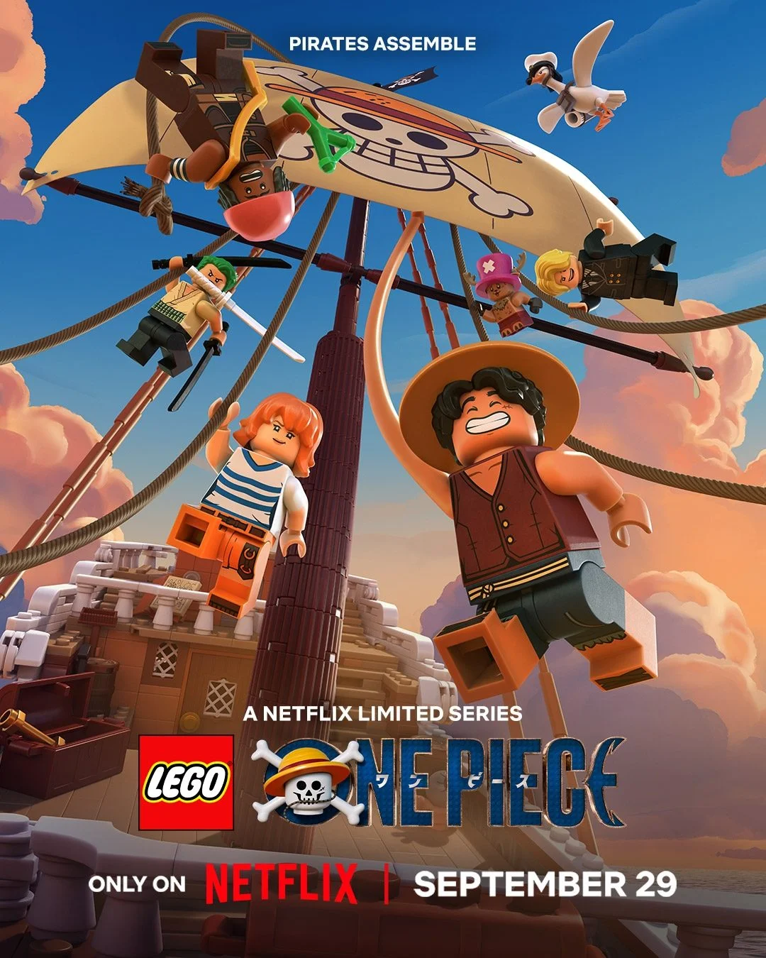 Постер Lego Ван-пис
