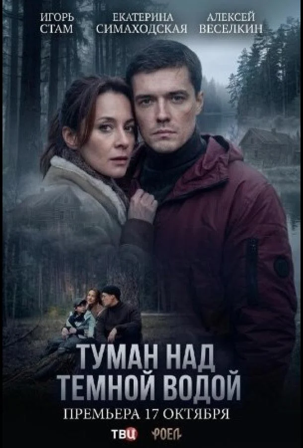 Постер Туман над тёмной водой